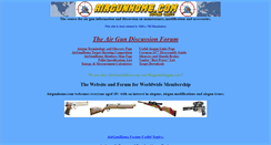 Desktop Screenshot of airgunhome.com