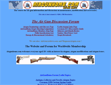 Tablet Screenshot of airgunhome.com